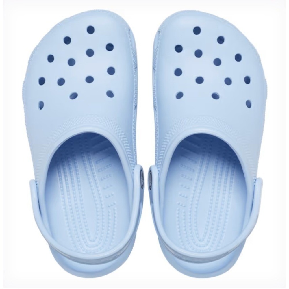 Crocs Classic Clog Big Kids 2 Moon Blue Calcite‎ Slip On Sandals 206991 Clogs